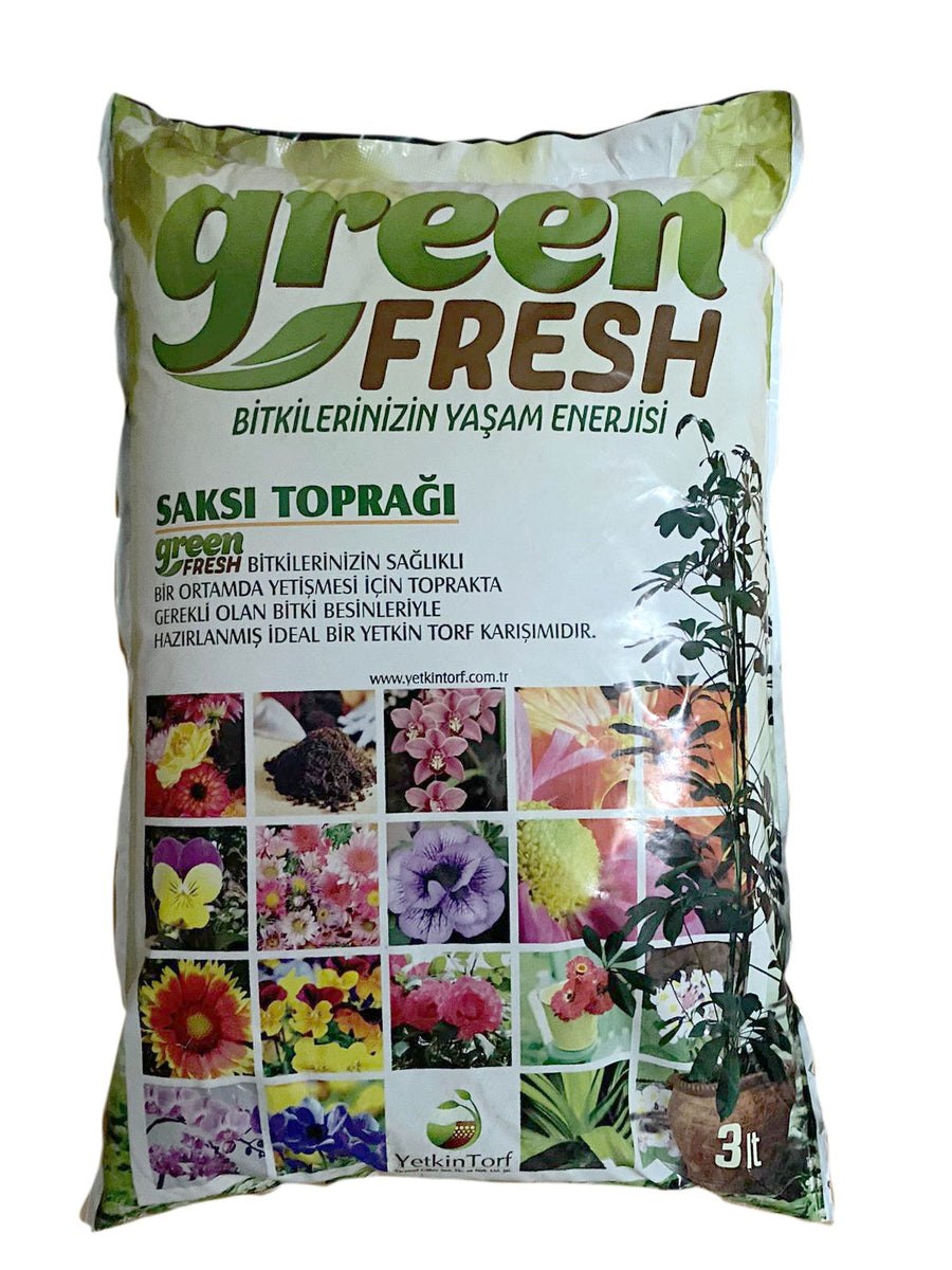 Yeniçağa Torf 3 litre orijinal ürün ambalajı