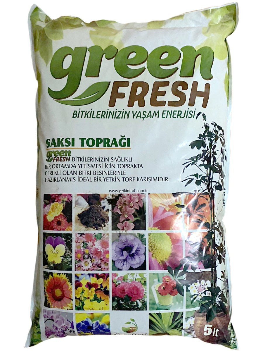 Yeniçağa Torf 5 litre orijinal ürün ambalajı